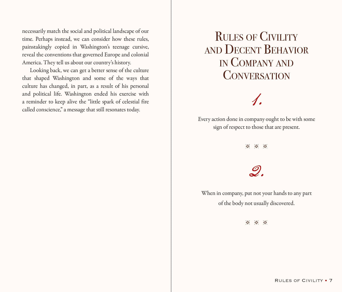 Peter Pauper Press - George Washington's Rules of Civility and Decent Behavior in Company and Conversation