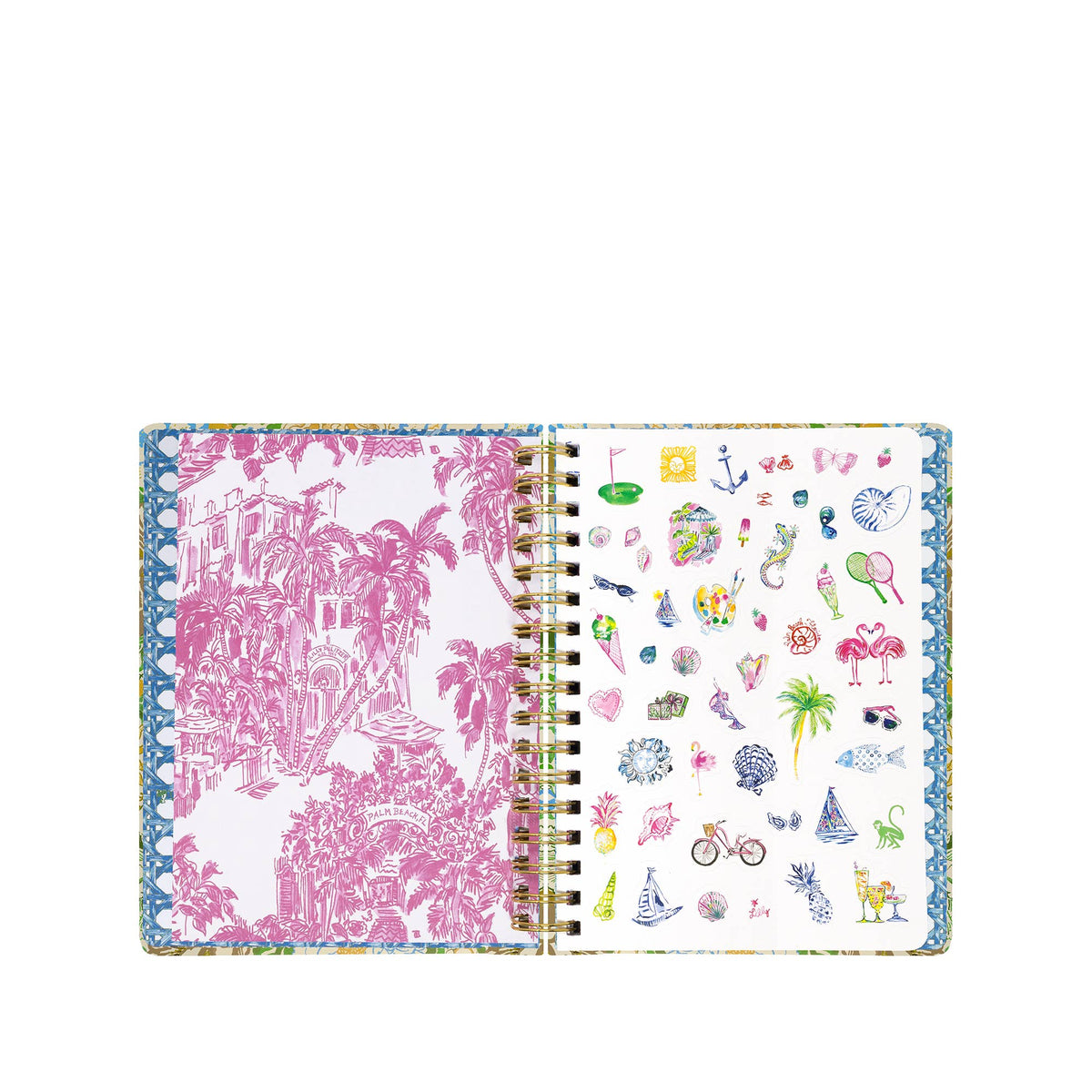 Lilly Pulitzer by Lifeguard Press - Large 12 Month Agenda, Sympeony