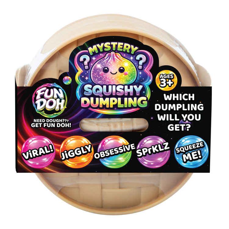Novelty Brands - Fun Doh Mystery Dumpling Squishies