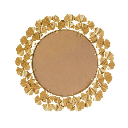 Olliix - Gold Foil Ginkgo Leaf Decor Mirror