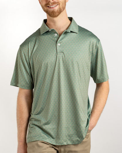 The Royal Standard Men's Flying Mallard Performance Polo