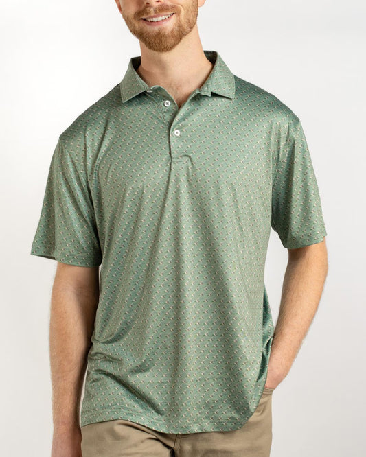 The Royal Standard Men's Flying Mallard Performance Polo