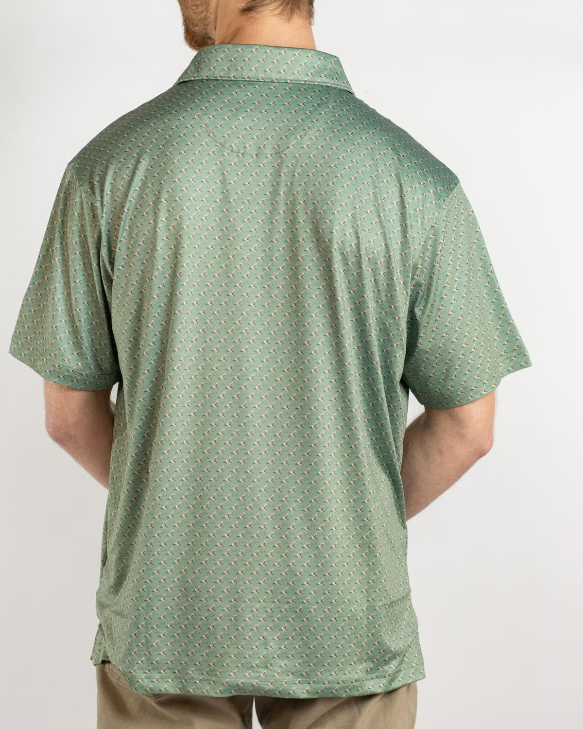 The Royal Standard Men's Flying Mallard Performance Polo