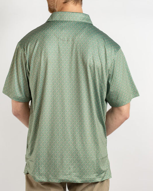 The Royal Standard Men's Flying Mallard Performance Polo