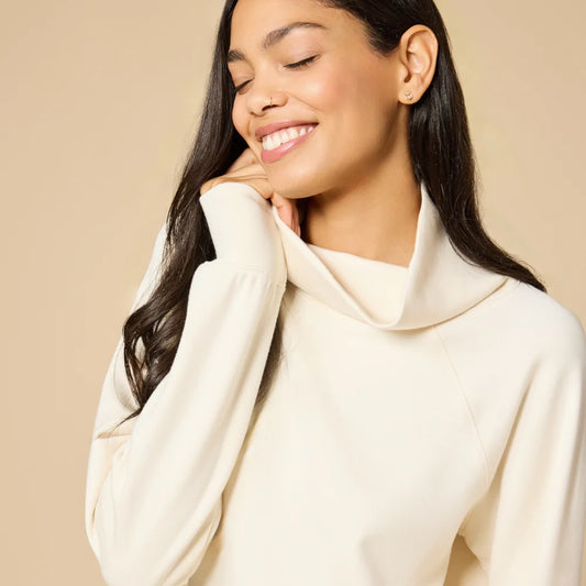 Softies DreamTech Cowl Neck with Pleated Pant