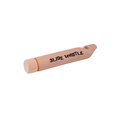 Toysmith - Neato! Wooden Slide Whistle, 6.5" Sealed Musical Toy, Retro