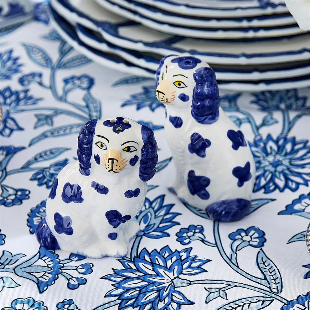 Two's Company Staffordshire Dog Salt and Pepper Set