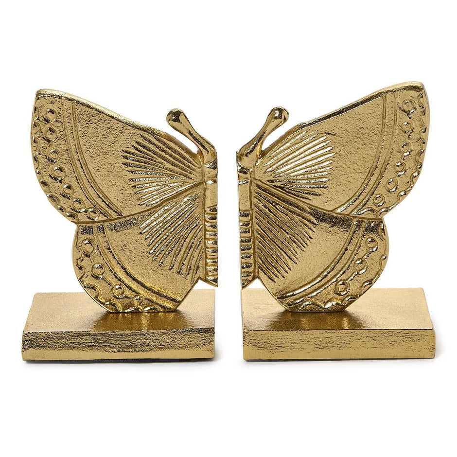 Two's Company Butterfly Bookends