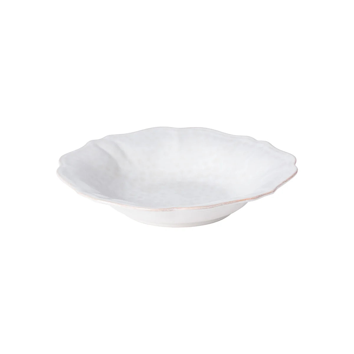 Casafina Impressions White Soup/Pasta Plate