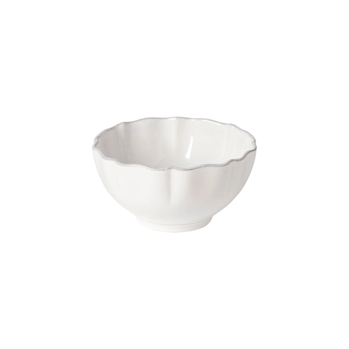 Costa Nova "Rosa" White Cereal Bowl