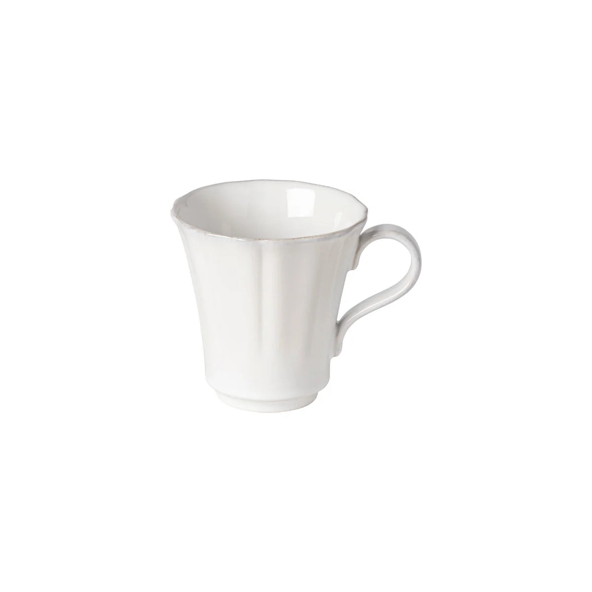 Costa Nova "Rosa" White Mug