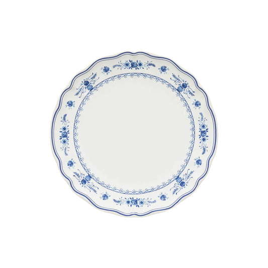 Costa Nova "Vila" Blue & White Dinner Plate
