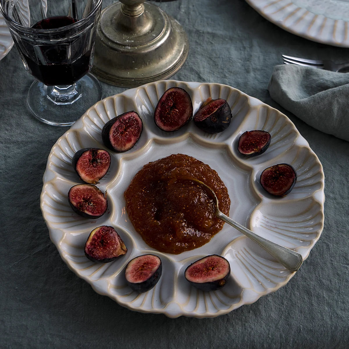 Costa Nova Cristal White Apertif Dish
