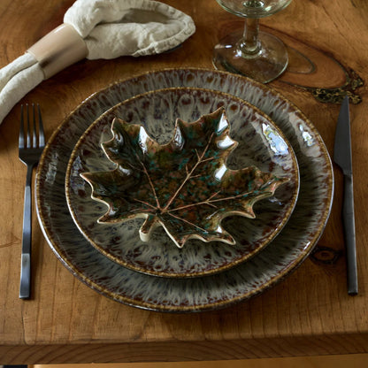 Costa Nova Maple Leaf Forest Juniper Green