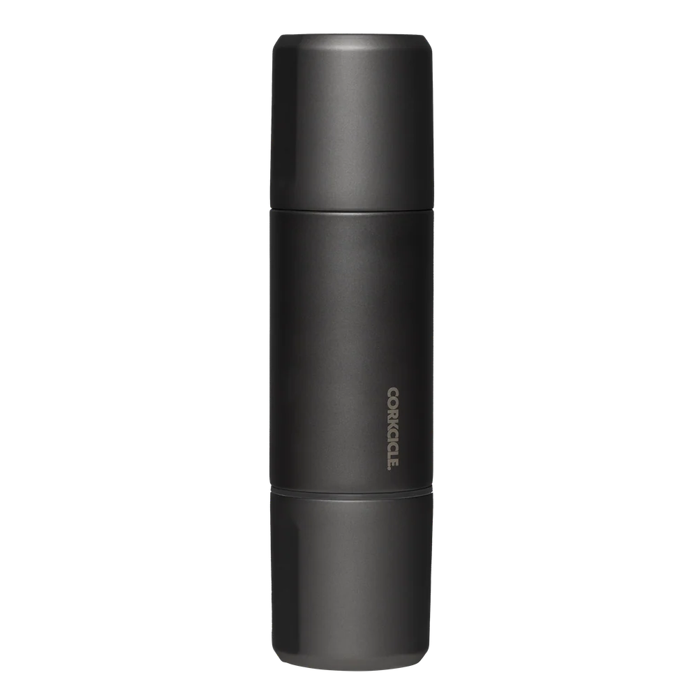 Corkcicle "Traveler" Vacuum Insulated Thermos with 2 Cups