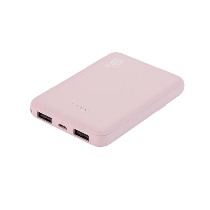 LAX Gadgets - 6600mAh Power Bank Ultra-Slim | Palm Size | Portable | 8Oz