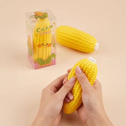 Sensibling Corp. - 12PCS - ASMR Crunchy Corn Shaped Crunching Sound Squeeze Squishy Stress Relief Toy