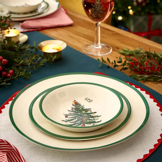 Spode "Christmas Tree" Cereal Bowl