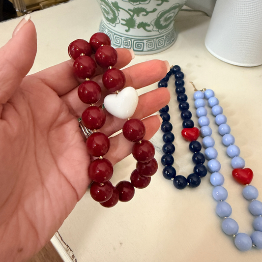 Deep South Originals Inc. - Hartley Heart Statement Necklace