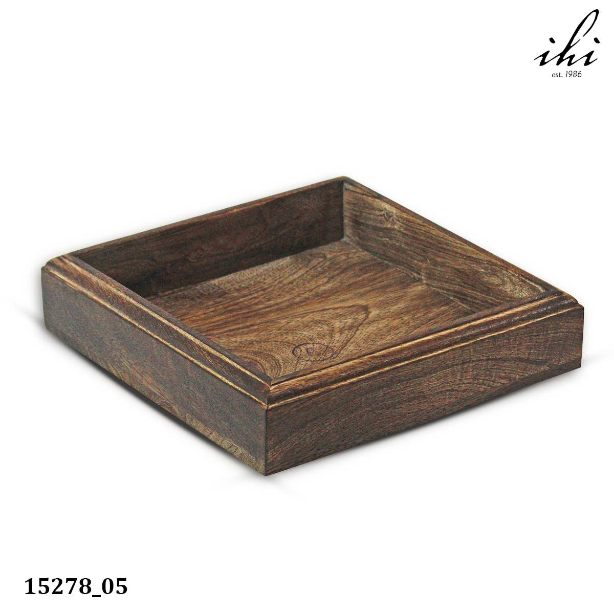 India Handicrafts Inc - EcoNap Wood Napkin Holder