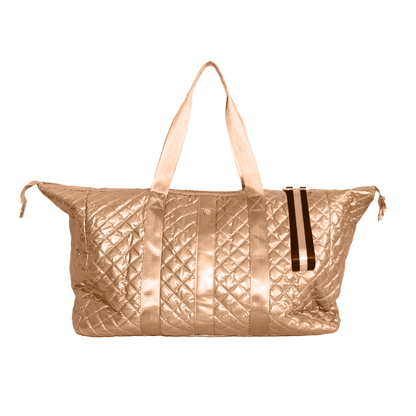 Lemonbella - Lemonbella Copper Diamond Weekender Duffle Travel Bag 3/1