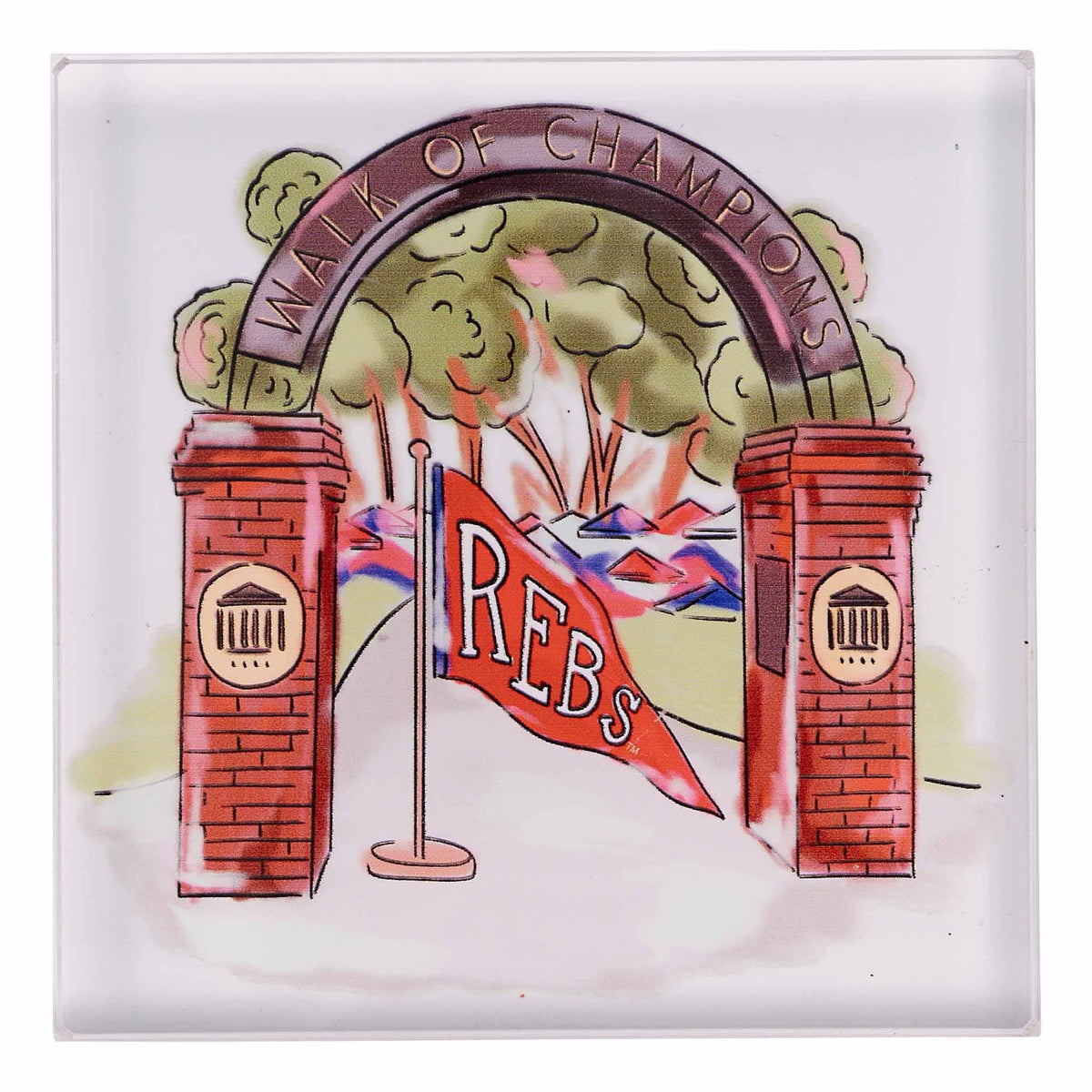 Glory Haus - Ole Miss  Mascot Napkin Weight