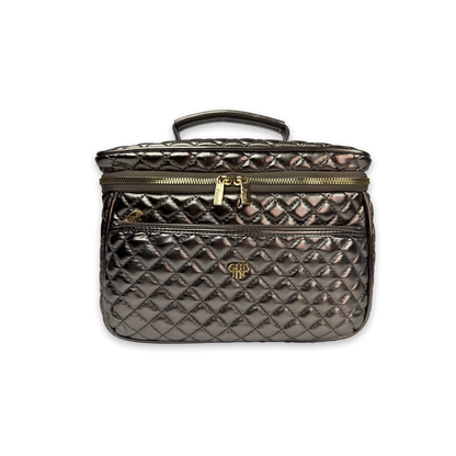 PurseN (new) - Classic Train Case - Bronze