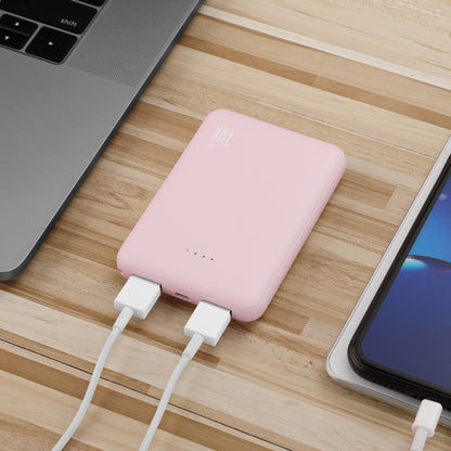 LAX Gadgets - 6600mAh Power Bank Ultra-Slim | Palm Size | Portable | 8Oz