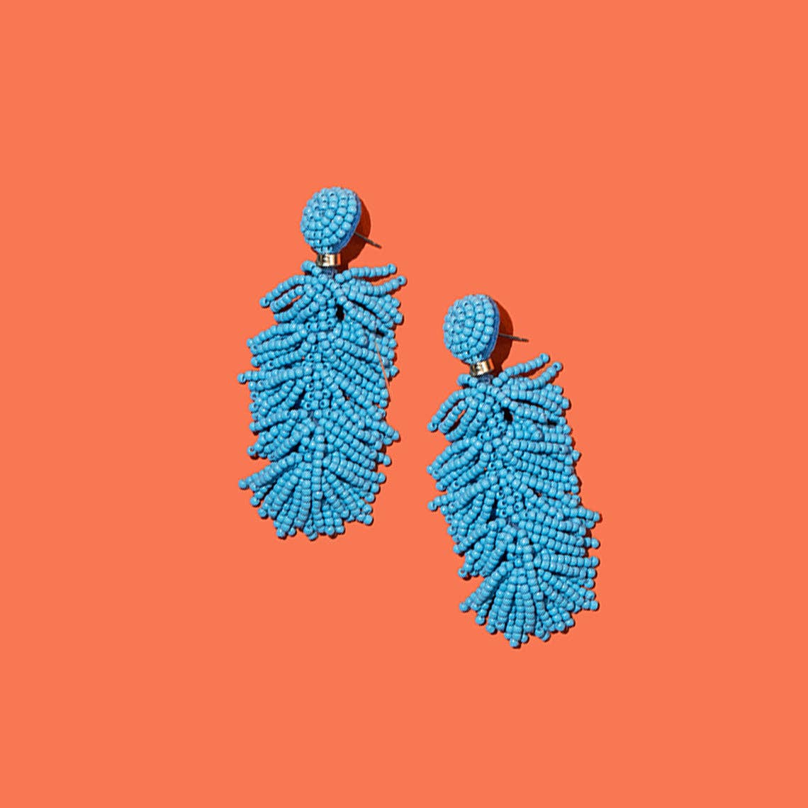 Pierce + Hide - Custom Beaded Tiered Tassel Earrings | Tassel Earring