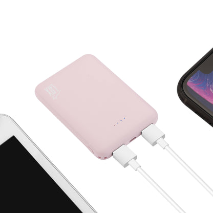 LAX Gadgets - 6600mAh Power Bank Ultra-Slim | Palm Size | Portable | 8Oz