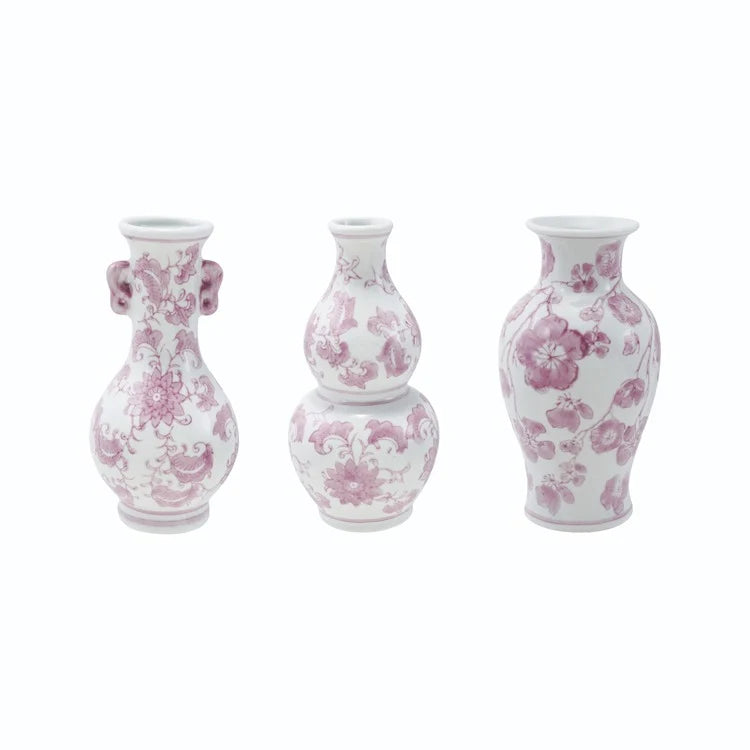 Hazel Mazel - Stoneware Vase with Floral Design