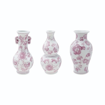 Hazel Mazel - Stoneware Vase with Floral Design