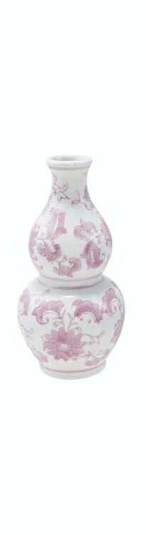 Hazel Mazel - Stoneware Vase with Floral Design