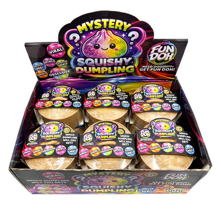 Novelty Brands - Fun Doh Mystery Dumpling Squishies