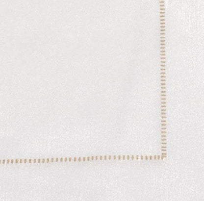 The Napkins - Hemstitch TAUPE Napkins Guest Towel