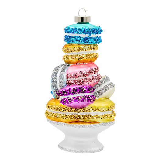 Kat + Annie Macaron Tower Ornament