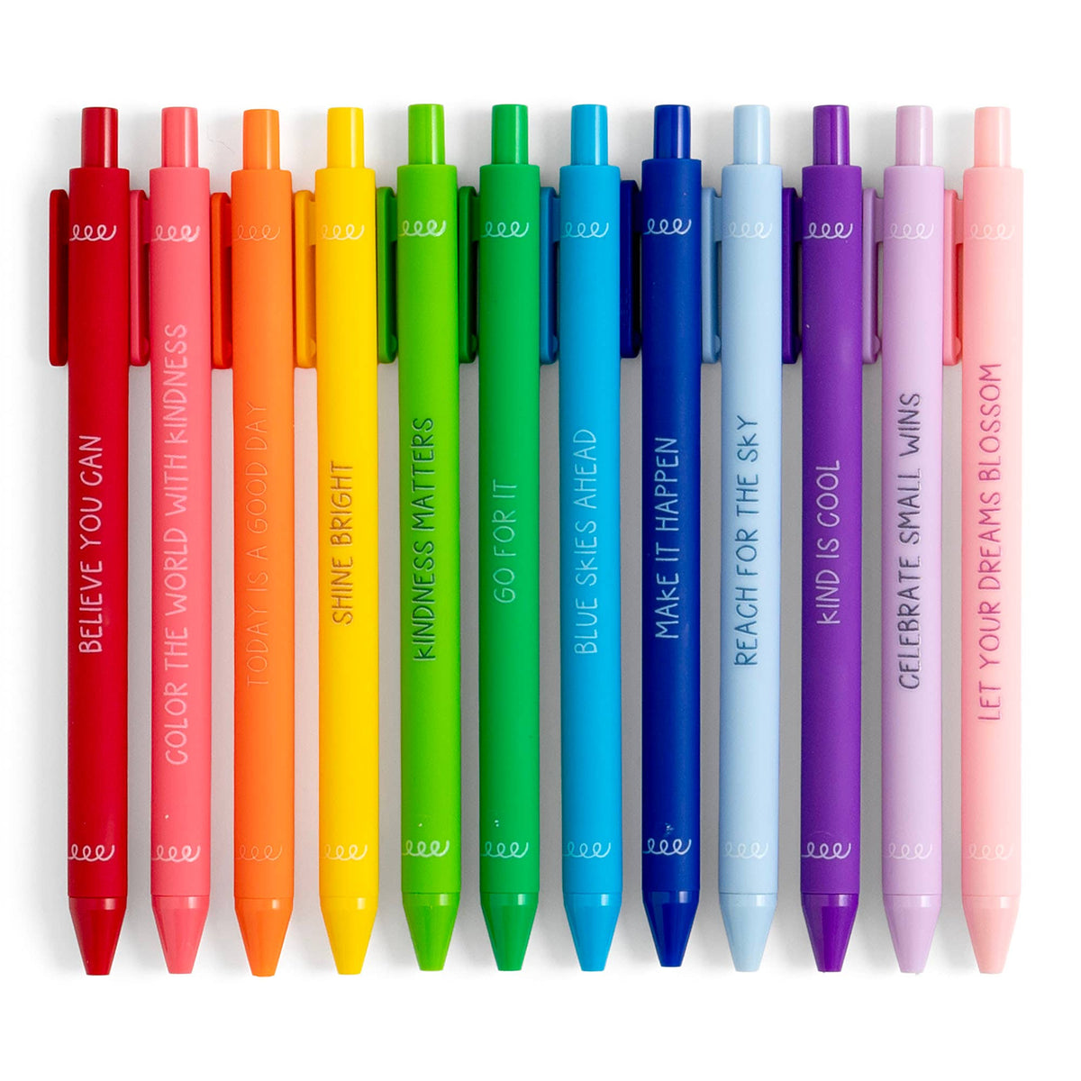 Callie Danielle - Happy Colors Crayon-Inspired Affirmations Pen Set of 12