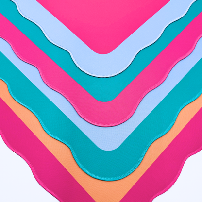 My Fair Mahjong - MAHJONG MAT  |  Color Wave  |  31" x 31"