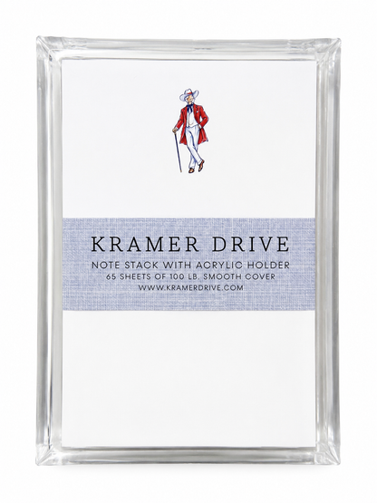 Kramer Drive Note Stack with Acrylic Holder