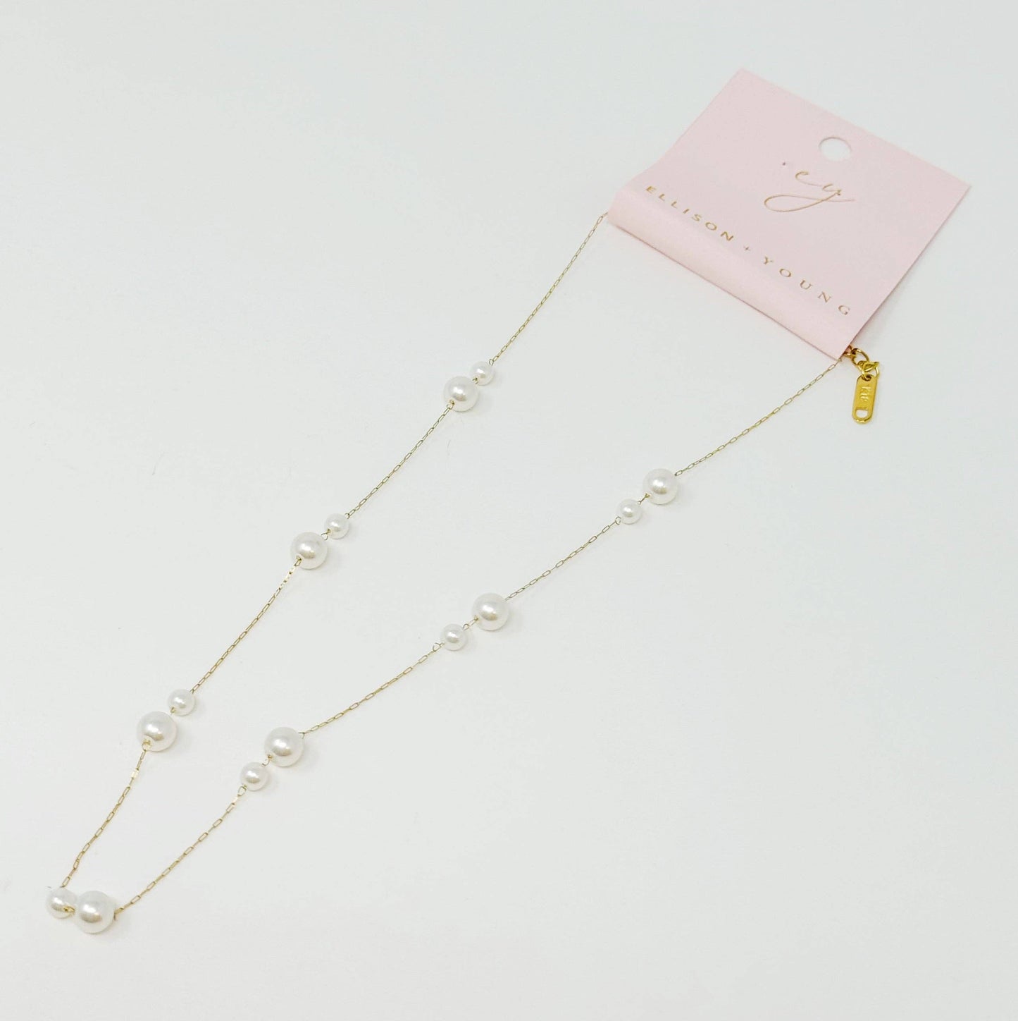 Ellison+Young - Lovely Lady Dainty Pearl Necklace