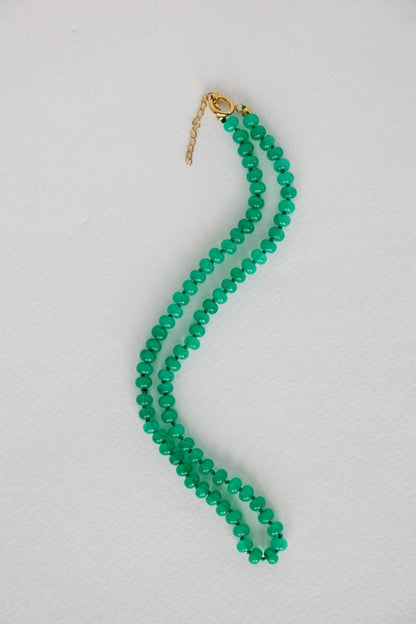 St Armands Designs of Sarasota - 16.5" Genuine Jade Necklace