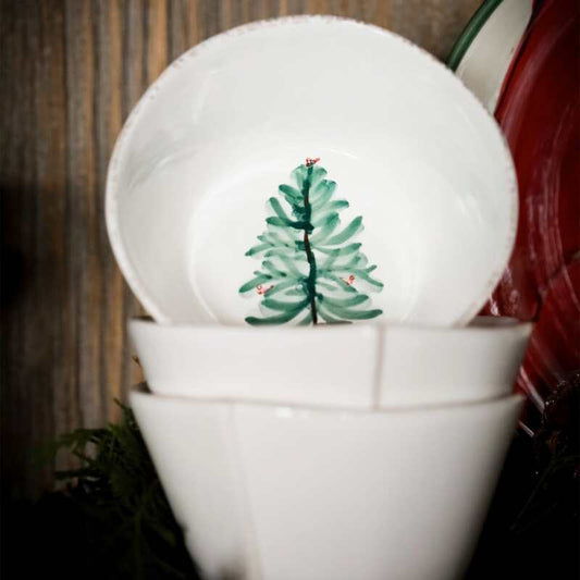 Vietri "Lastra Holiday" Cereal Bowl