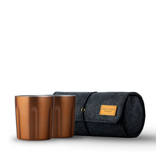 High Camp Flasks "Firelight Tumbler" in Copper