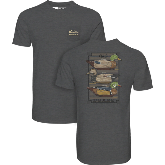 Drake Vintage Dixie Decoys Stack T-Shirt