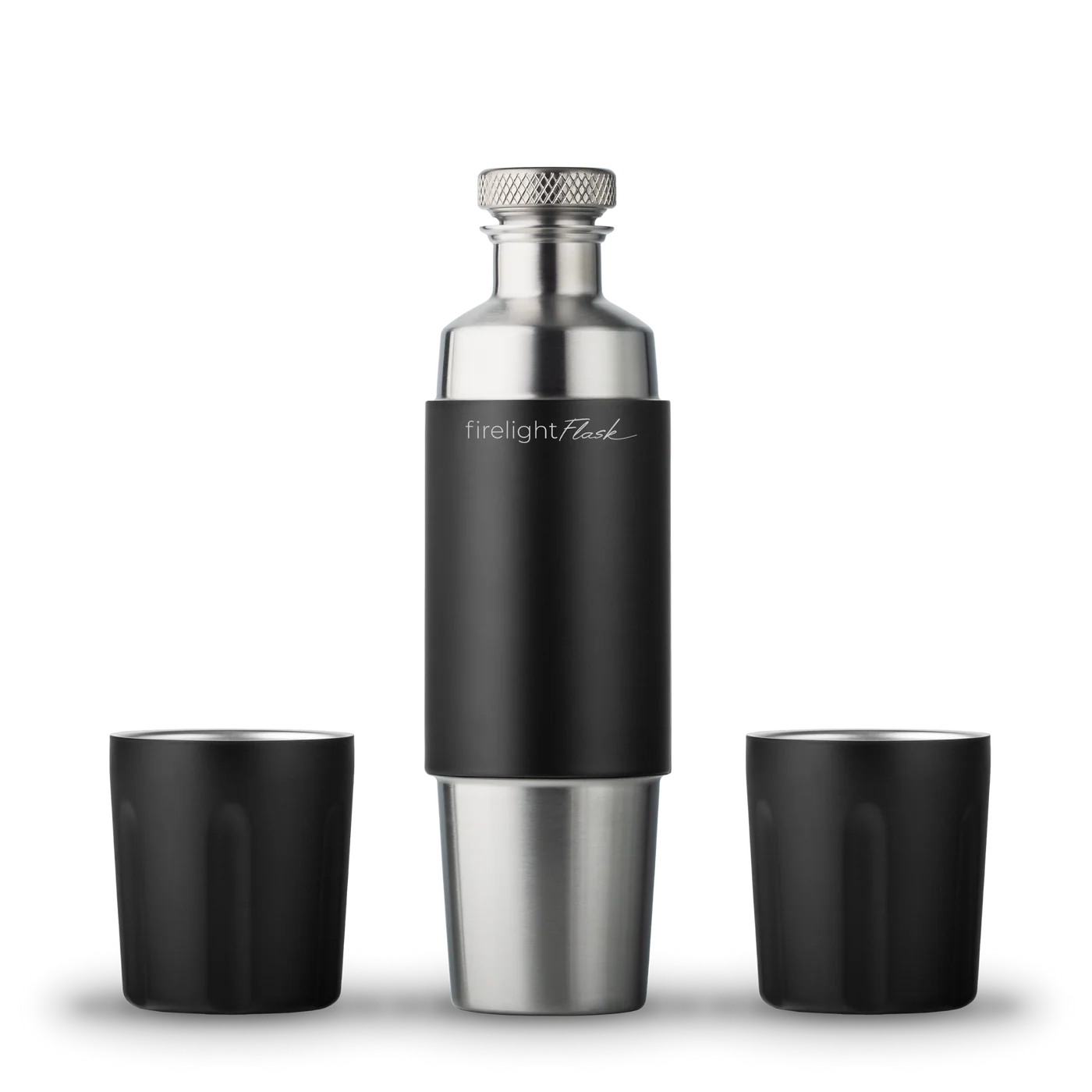 High Camp Flasks "Firelight Flask 750" in Onyx