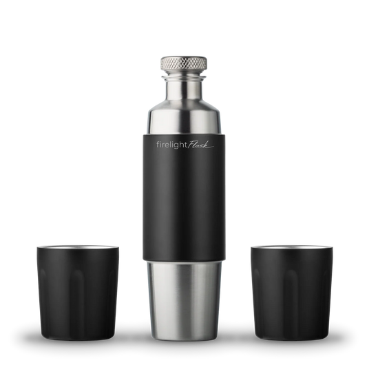 High Camp Flasks "Firelight Flask 750" in Onyx