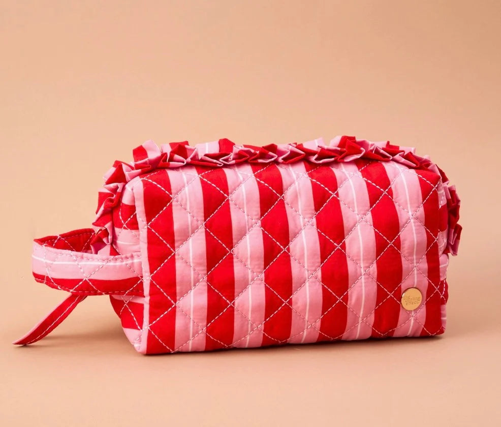 The Darling Effect Essentials Quilted Cosmetic Bag