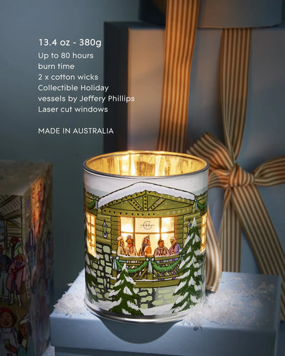 Glasshouse 13.4 Oz Candle White Christmas