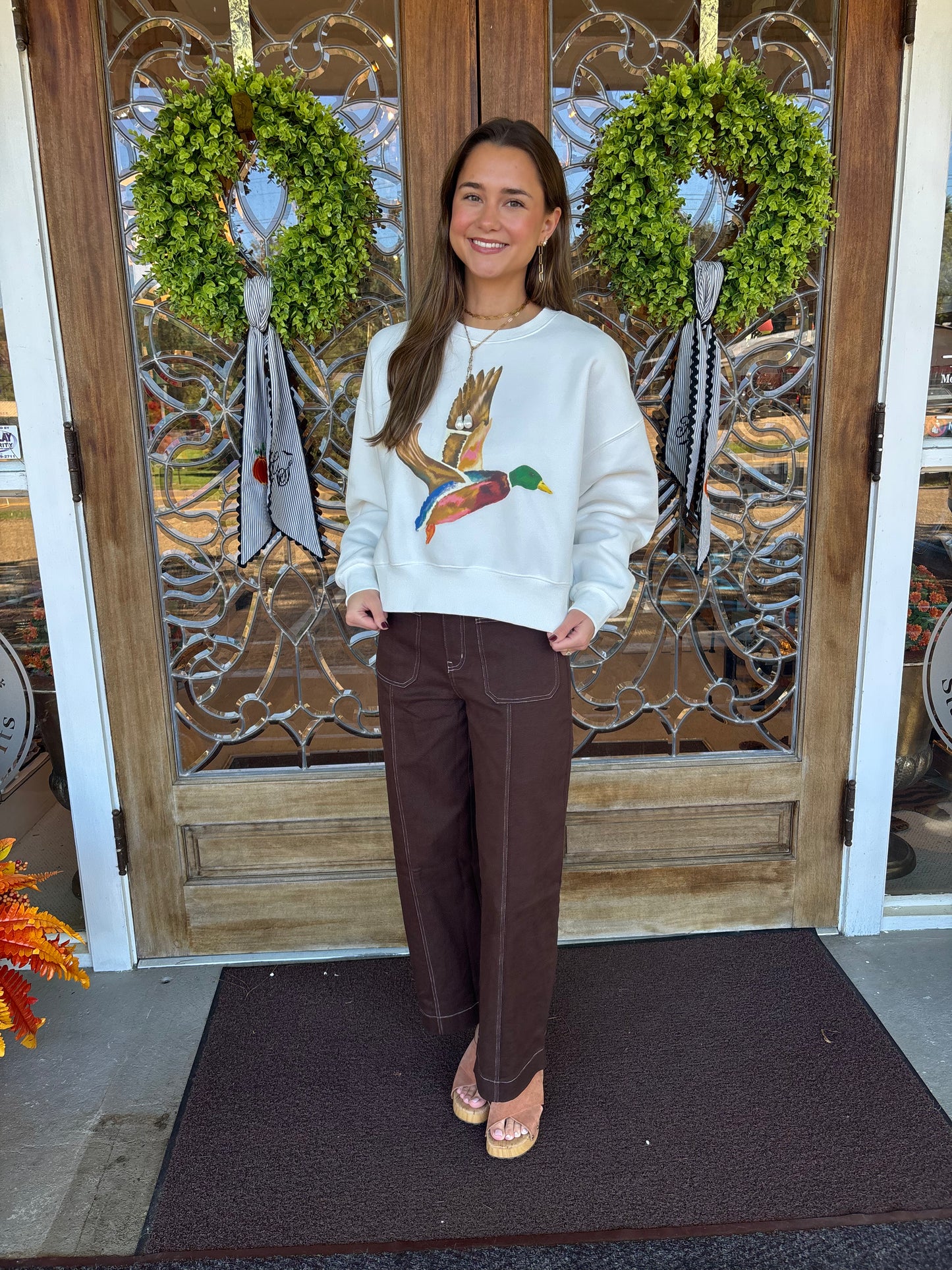 The Saddle Stitch Pants