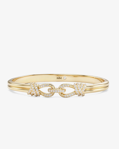 Melinda Maria Knot Cuff - Gold